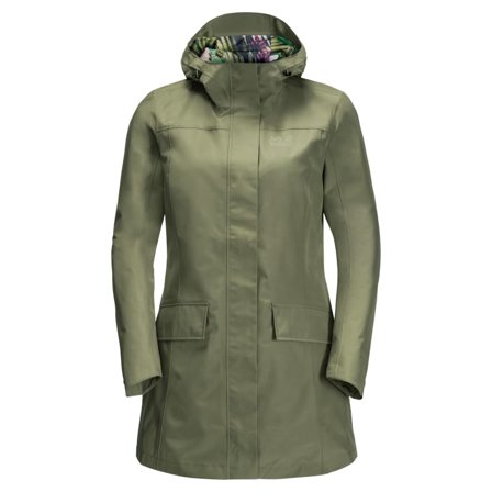Jack Wolfskin Women's Cape York Paradise Coat Women synthetic-lined parkas Green XL
