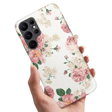 Samsung Galaxy S23 Ultra - Deksel/Mobildeksel Retro Blomster
