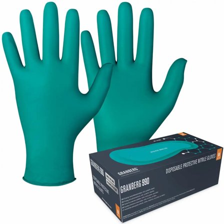GRANBERG Nitrilhandske 990 L 100/fp - Lyreco - Skyddsutrustning - Engångshandskar - Nitrilhandskar