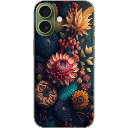 Kompatibelt Mobilskal till Apple Apple iPhone 17 Blommor