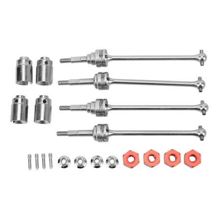 Traxxas Slash 1 10 Forreste Bageste CVD Drivaksel Sæt Stor Vinkel Stabil Transmission