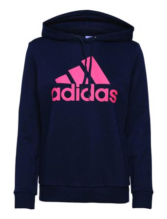 Essentials Relaxed Logo Hoodie W Blue Adidas Performance