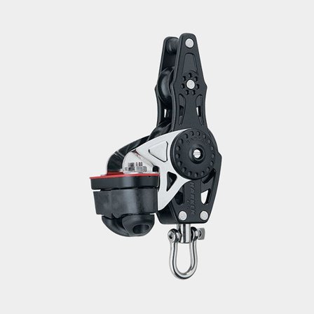 Harken 40mm Fiddle Block - Swivel, Becket, Cam Cleat (2658)