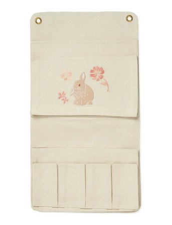 Cam Cam Copenhagen Wall Organizer - Gots - Blueberries - Beige - ONE SIZE
