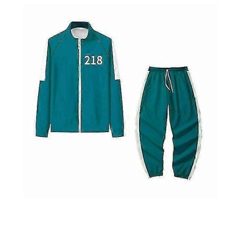 Squid Game Hoodie Tracksuit Dräkt Halloweenfest Cosplay Kostym - WELLNGS
