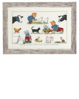 Billede Dyrene på gården - Permin