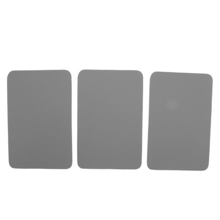 3 stk. Vandtæt Kajak Lap PVC Flåde Lap Gummibåd Reparation Lapsæt til Oppustelig Båd Kano Mørkegrå