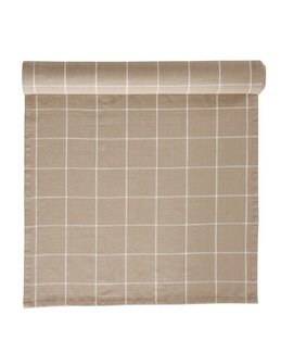 Kaitaliina lankavärjätty ruutu Ella Sand