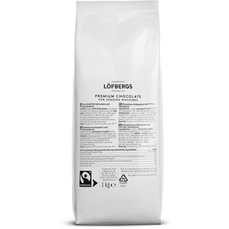 LÖFBERGS Chokladpulver Premium Vending 1kg - Lyreco - Kök och servering - Dryck - Chokladpulver