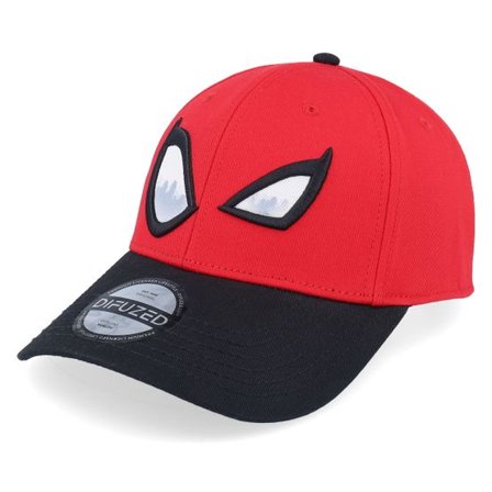 Difuzed - Röd adjustable Keps - Spider-Man Red/Black Adjustable @ Hatstore