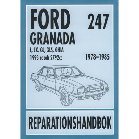 FORD GRANADA 1978-1985 Svensk reparationshandbok