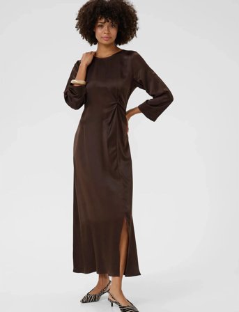 Culture Cumollie Dress - Brown - S