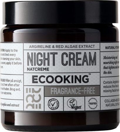 ECOOKING Night Cream FF 100 ml, Skincare, Ansigtspleje, Natcreme