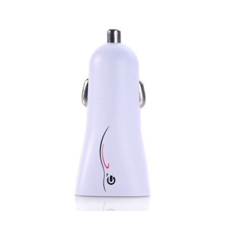 Sign 5V/2,4A (12W) Billaddare Universal - Vit