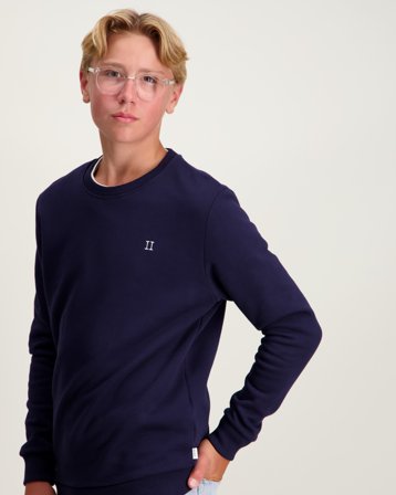 Les Deux Norregaard Contrast Sweatshirt Sininen Villapuserot Pojat - Kids Brand Store