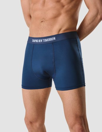 Shaping New Tomorrow - Ativo Boxers - Navy - 2-Pack - Male - M