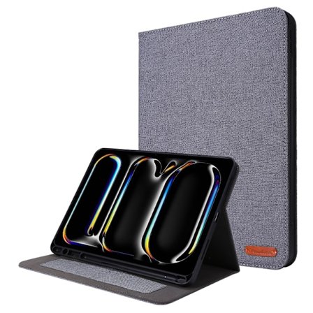 iPad Pro 13 2024 Fodral i Läder - Elegant och Hållbar Skal för Din Surfplatta