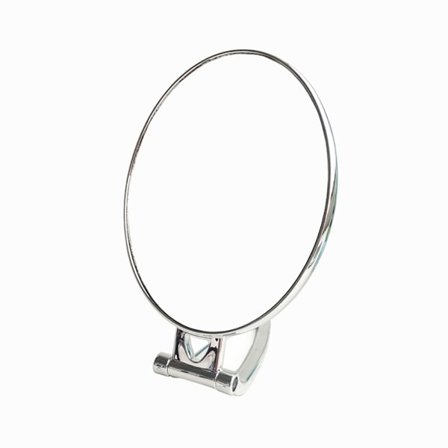 Kosmetisk speil sminkespeil SØLV ELLIPSE ELLIPSE