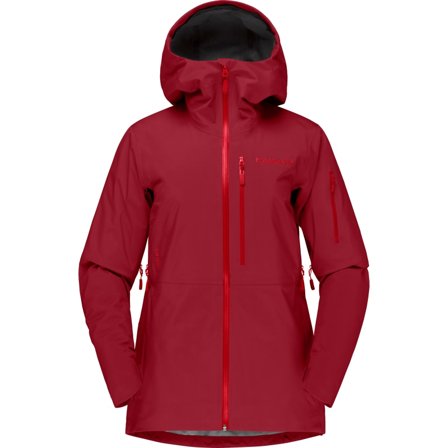 Norrøna Women's Lofoten Gore-Tex Jacket Women unlined ski jackets Red S