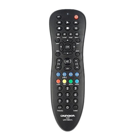 Hmwy-universal fjernbetjening til Chunghop TV Sat Dvd Dvr Palyer betjening af 4 enheder E407 controller
