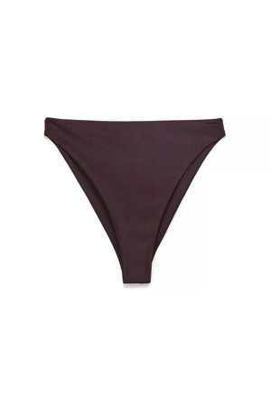 NA-KD Culotte de bikini taille haute - Bikinis - Marron - XL