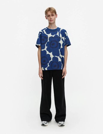 Marimekko Vihne Unikko - Blue - XL