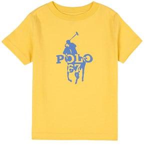 Kids - Ralph Lauren Yellow Logo T-Shirt 5 Years - Tops - 5 years - Yellow
