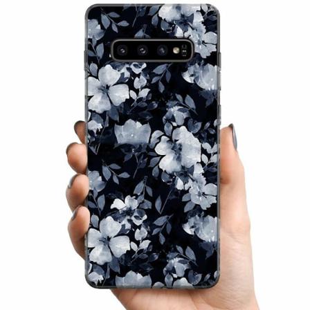 Samsung Galaxy S10+ Tpu Mobilskal Blommor