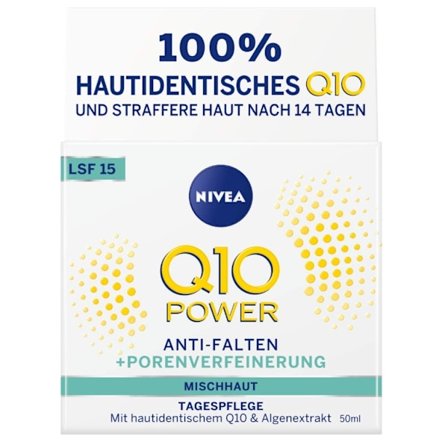 Nivea Anti-Wrinkle Day Cream with Q10/ SPF 15/ 50 ml