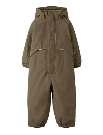 Nmnlastorm12 Snowsuit 1Fo Lil Khaki Lil'Atelier