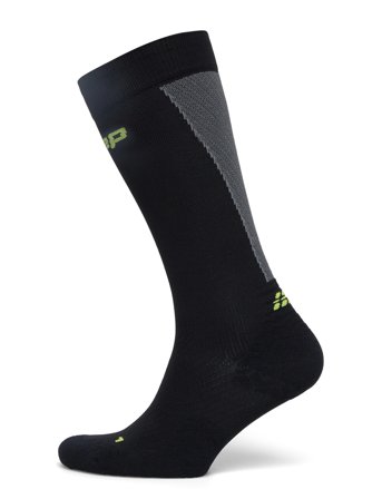 CEP Core Run Ultralight Socks, Tall, 4.0 - Black - III