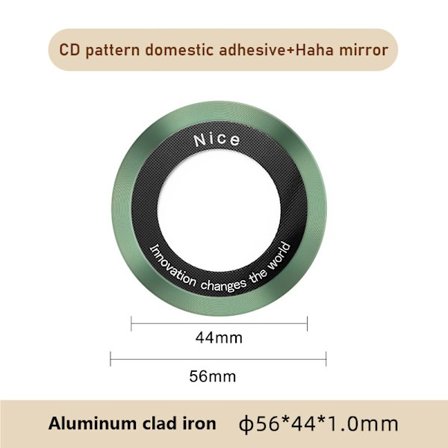 För Magsafe Magnetic Plate Ring Universal Metal Sticker Support