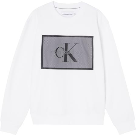 Calvin Klein Sweatshirt J30J321880 Hvid, Herre Sweatshirts