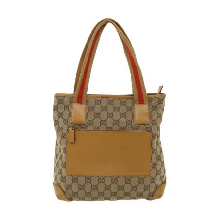 Gucci Vintage Tote Tass , Beige , Dames , Maat: ONE Size Vintage Tassen