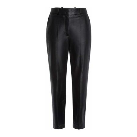 IVY Oak, Laura Leather Pants Zwart, Dames, Maat:S,voering