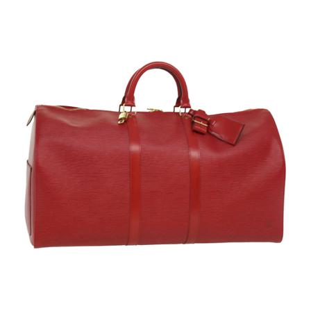 Louis Vuitton Vintage Pre-owned Weekend Väska röd, unisex Vintage Väskor, unisex, Storlek: ONE SIZE