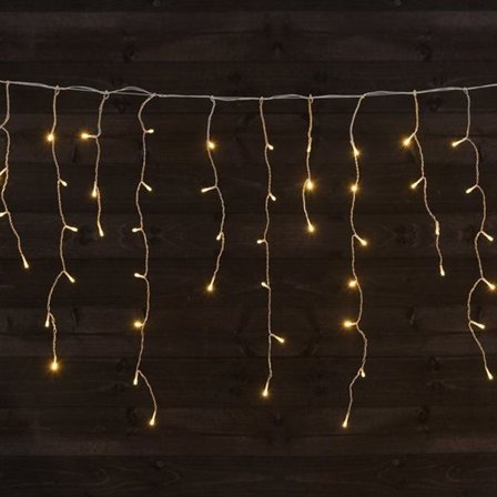 Istaplyskæde 600 LED varm hvid – til indendørs og udendørs brug