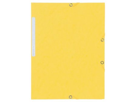 LYRECO Gummibandsmapp kartong A4 gul 10/fp - Lyreco - Kontorsmaterial - Mappar och plastfickor - Gummibandsmappar - Kartong