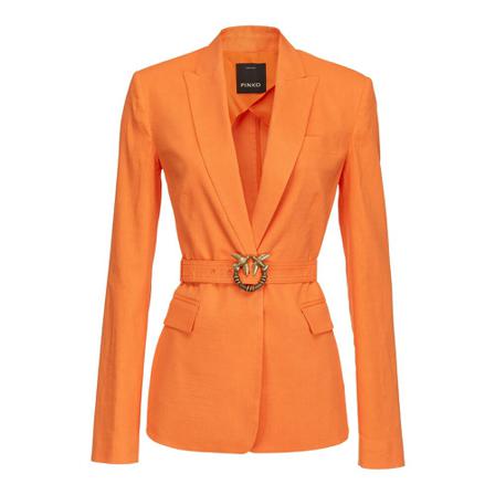 Pinko Blazer Orange, Dame, Størrelse: S
