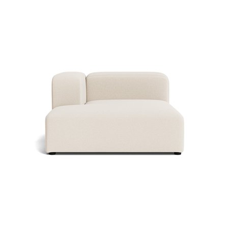 Milo XL chaiselong, venstrevendt - Loop Creme - 130x170x72 - Sofa, chaiselong