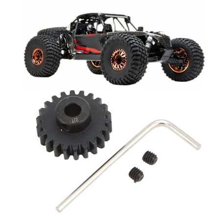 Metal Stål 22T Gear Mod 1 5mm til LOSI 1/10 Lasernut U4 Tenacity Off Road Vehicle