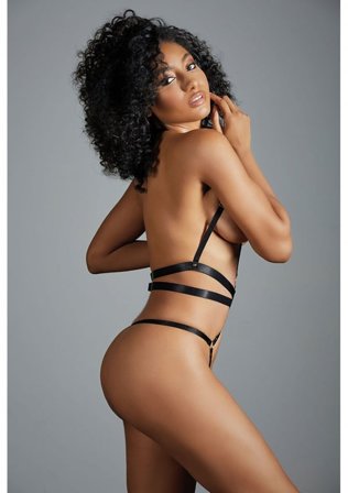 Izabel Black Teddy - Onesize - Vuxen.se - Sexiga catsuits & playsuits