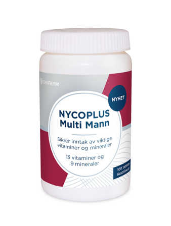 Nycoplus Multi mann tabletter 100 stk