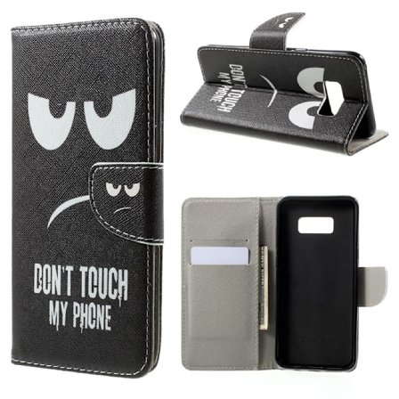 Plånboksfodral Samsung Galaxy S8 - Don ́t Touch My Phone