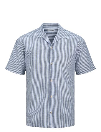 Jjesummer Resort Shirt Ss Sn Blue Jack & J S
