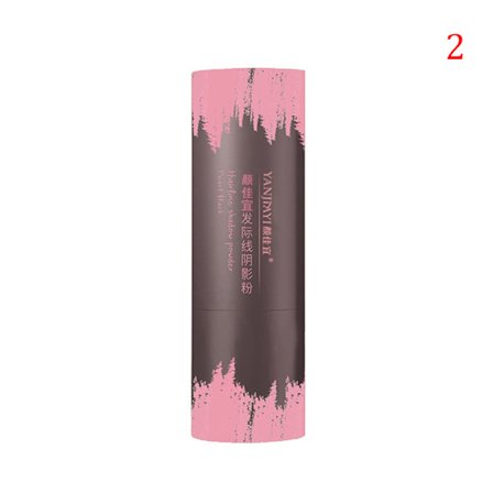 Svart Root Cover Up Naturligt hår Fyllande hårlinje Shadow Powde