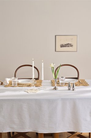 Jotex - Duk Hvit - SULLY - Kjøp Duker hos Jotex