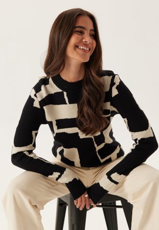 Object Collectors Item-Objray L/S KNIT PULLOVER-L