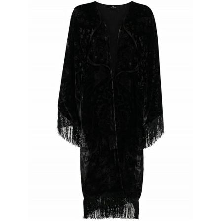 Etro Capes Sort, Dame Poncho, Størrelse: ONE Size