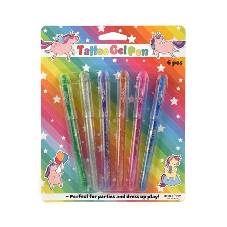 Tatueringpennor, 6-pack - Robetoy